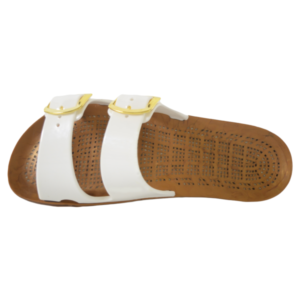 La Jolla Prestige Slide Sandal - White